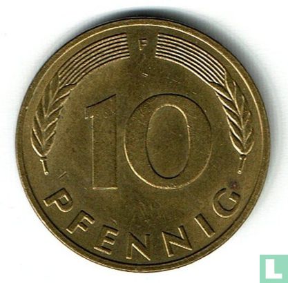 Duitsland 10 pfennig 1983 (F) - Afbeelding 2