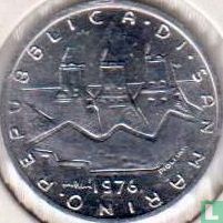 San Marino 1 lira 1976 - Afbeelding 1