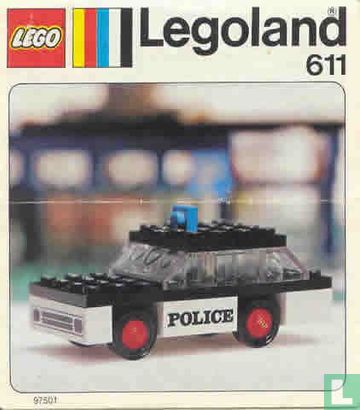 Lego 611-1 Police Car - Image 1