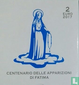 Vaticaan 2 euro 2017 (PROOF) "100 years Apparitions of the Virgin Mary in Fátima" - Afbeelding 3