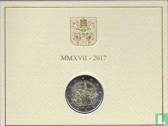 Vaticaan 2 euro 2017 (folder) "100 years Apparitions of the Virgin Mary in Fátima" - Afbeelding 2