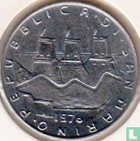 San Marino 10 lire 1976 - Afbeelding 1