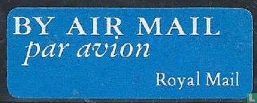 By Air Mail - Royal mail [UK]