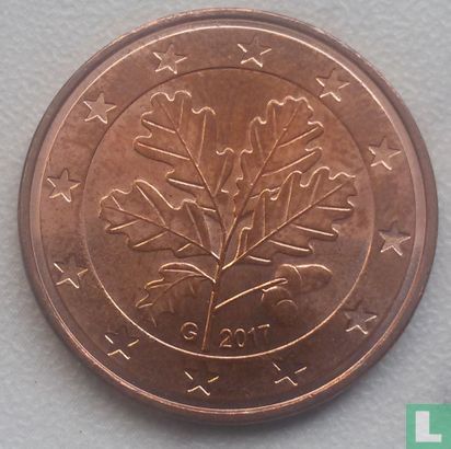 Deutschland 5 Cent 2017 (G) - Bild 1