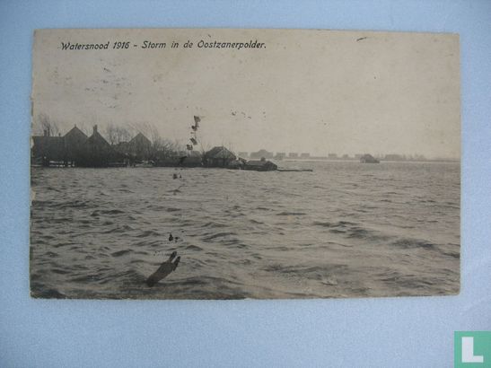 Watersnood 1916 Storm in de Oostzanerpolder