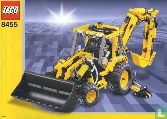 Lego 8455 Back-hoe Loader (Backhoe)