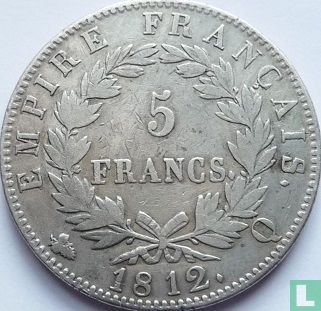 France 5 francs 1812 (Q) - Image 1