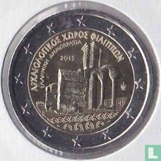 Grèce  2 euro 2017 "Archaeological site of Philippi" - Image 1