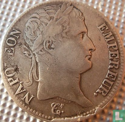 Frankrijk 5 francs 1813 (Q) - Afbeelding 2