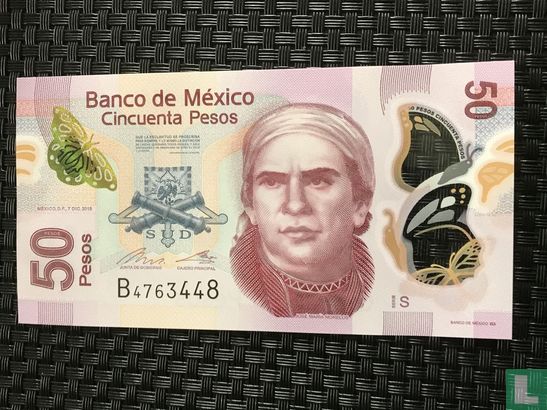 Mexiko 50 Pesos 2015 - Bild 1