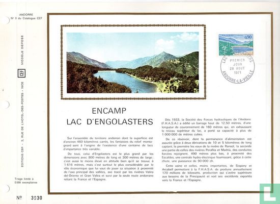 Encamp - Engolasters Lake