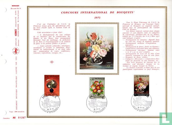 International contest of bouquets