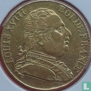France 20 francs 1815 (R) - Image 2