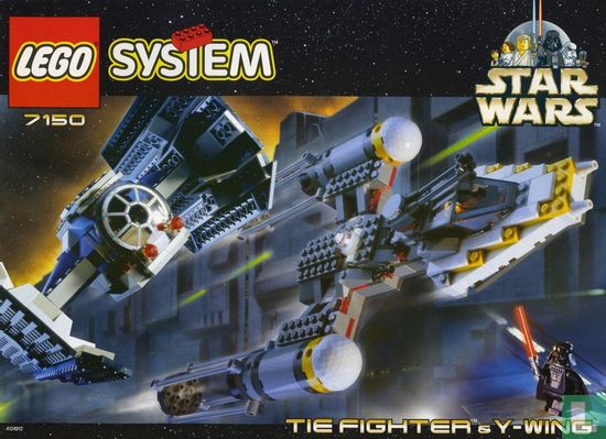 Lego 7150 TIE Fighter & Y-wing - Image 2