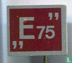 "E75" [rood] 