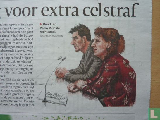 Petra M. is bang voor extra celstraf - Image 1