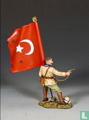 Turkish Officer w/ Flag - Afbeelding 2