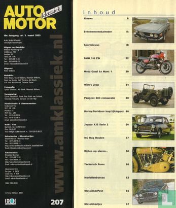 Auto Motor Klassiek 3 207 - Bild 3