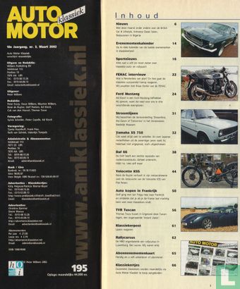 Auto Motor Klassiek 3 195 - Bild 3