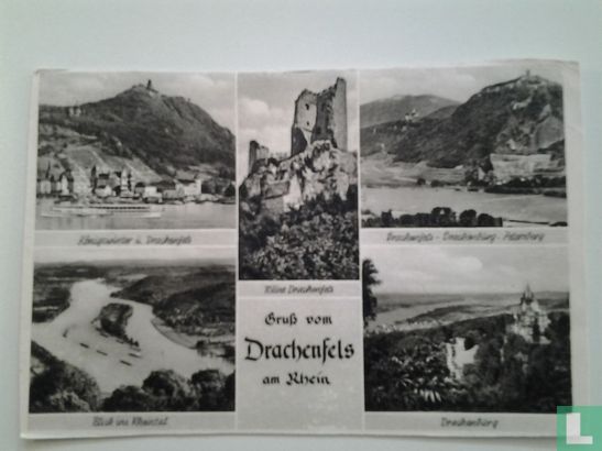 Gruss vom Drachenfels am Rhein - Afbeelding 1