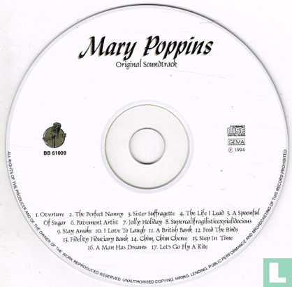 Mary Poppins: Original Soundtrack - Afbeelding 3