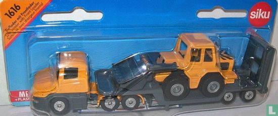 Scania low loader with bulldozer - Afbeelding 1