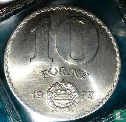 Hongarije 10 forint 1973 - Afbeelding 1