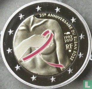 France 2 euro 2017 (BE) "25 years of the creation of the Pink Ribbon - Fight against Breast Cancer" - Image 1