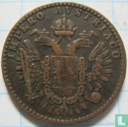 Lombardy-Venetia 3 centesimi 1852 (type 2 - M) - Image 2