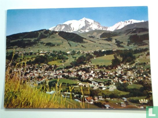 Vue generale depuis le Jaillet,le Mont Blanc et ,es Miages - Image 1