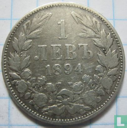 Bulgarie 1 lev 1894 - Image 1
