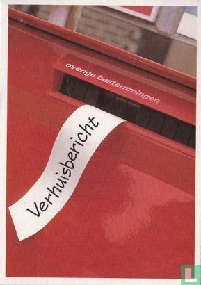 Verhuisbericht