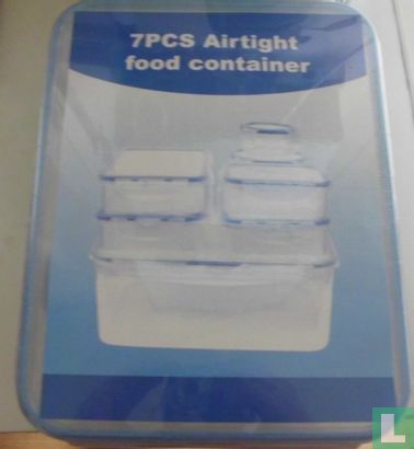 7psc airtight food containers - Afbeelding 1