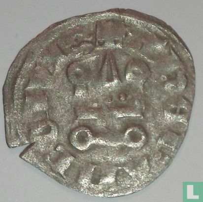 Achaia, Denier 1280-1303 - Image 1