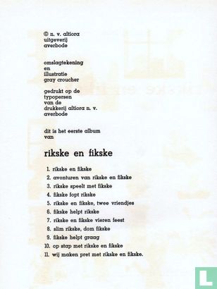 Rikske en Fikske  - Bild 3