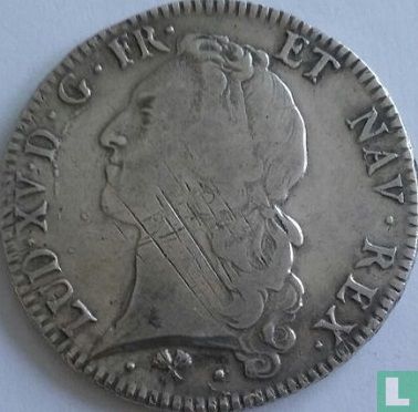 France 1 écu 1770 (L) - Image 2