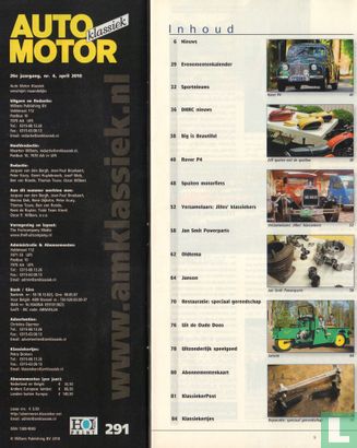 Auto Motor Klassiek 4 291 - Bild 3