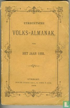 Utrechtsche Volks-Almanak voor het jaar 1869 - Image 1