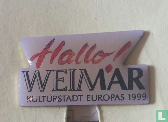 Weimar Kulturstadt Europa's 1999