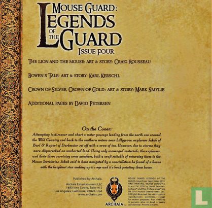 Mouse Guard - Legends of the Guard vol 1 - Image 3