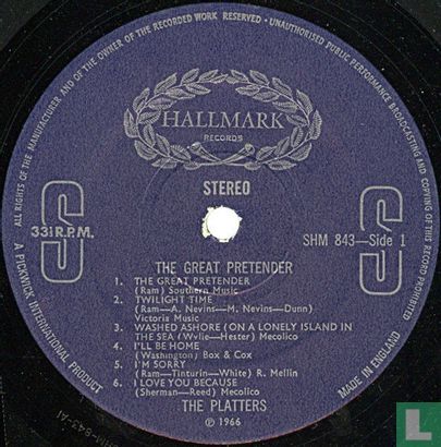 The Great Pretender (Greatest Hits Series Vol.1) - Afbeelding 3