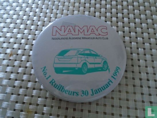  NAMAC (Nederlandse Algemene Miniatuur Auto Club Nr: 1 Ruilbeurs 30 januari 1999