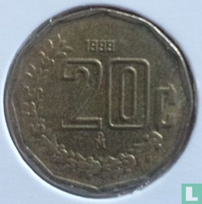 Mexique 20 centavos 1999 - Image 1