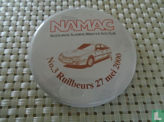 	 NAMAC (Nederlandse Algemene Miniatuur Auto Club Nr: 3 Ruilbeurs 27 mei 2000