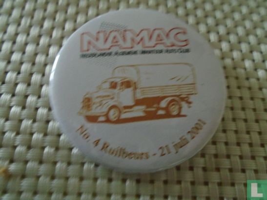 	 NAMAC (Nederlandse Algemene Miniatuur Auto Club Nr: 4 Ruilbeurs 21 juli 2001
