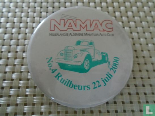  NAMAC (Nederlandse Algemene Miniatuur Auto Club Nr: 4 Ruilbeurs 22 juni 2000