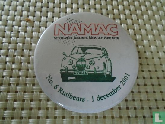 	 NAMAC (Nederlandse Algemene Miniatuur Auto Club Nr: 1 Ruilbeurs 1 december 2001