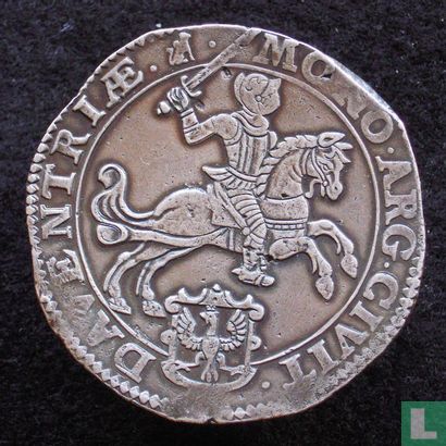 Deventer 1 dukaton 1666 "zilveren rijder" - Afbeelding 2