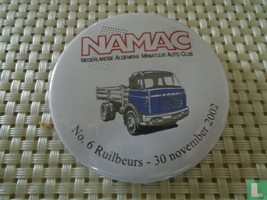 NAMAC (Nederlandse Algemene Miniatuur Auto Club Nr: 6 Ruilbeurs 30 november 2002
