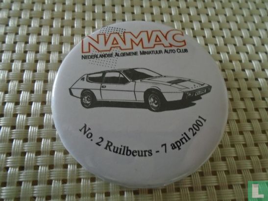 	 NAMAC (Nederlandse Algemene Miniatuur Auto Club Nr: 2 Ruilbeurs 7 april2001